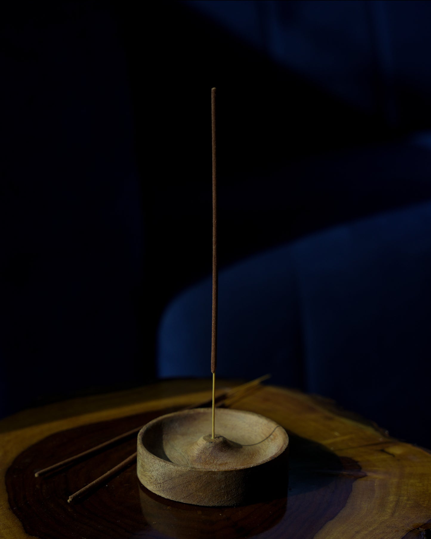 Dhuni - Handcrafted Wooden Incense Stick Holder