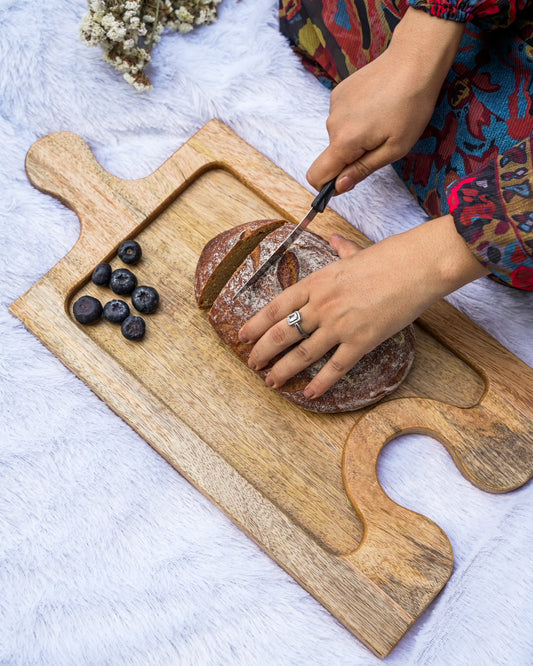 Takti - Elegant Handcrafted Wooden Platter for Everyday Moments