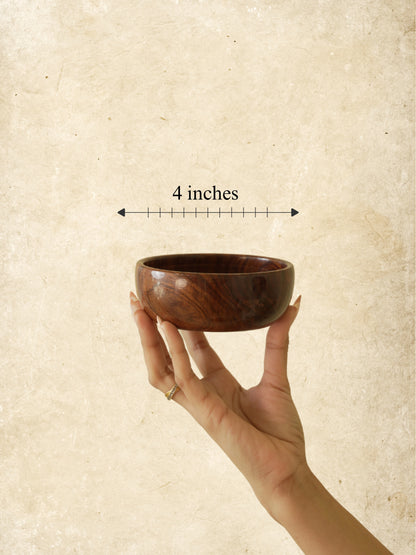 Katori – Sheesham Wood Bowl