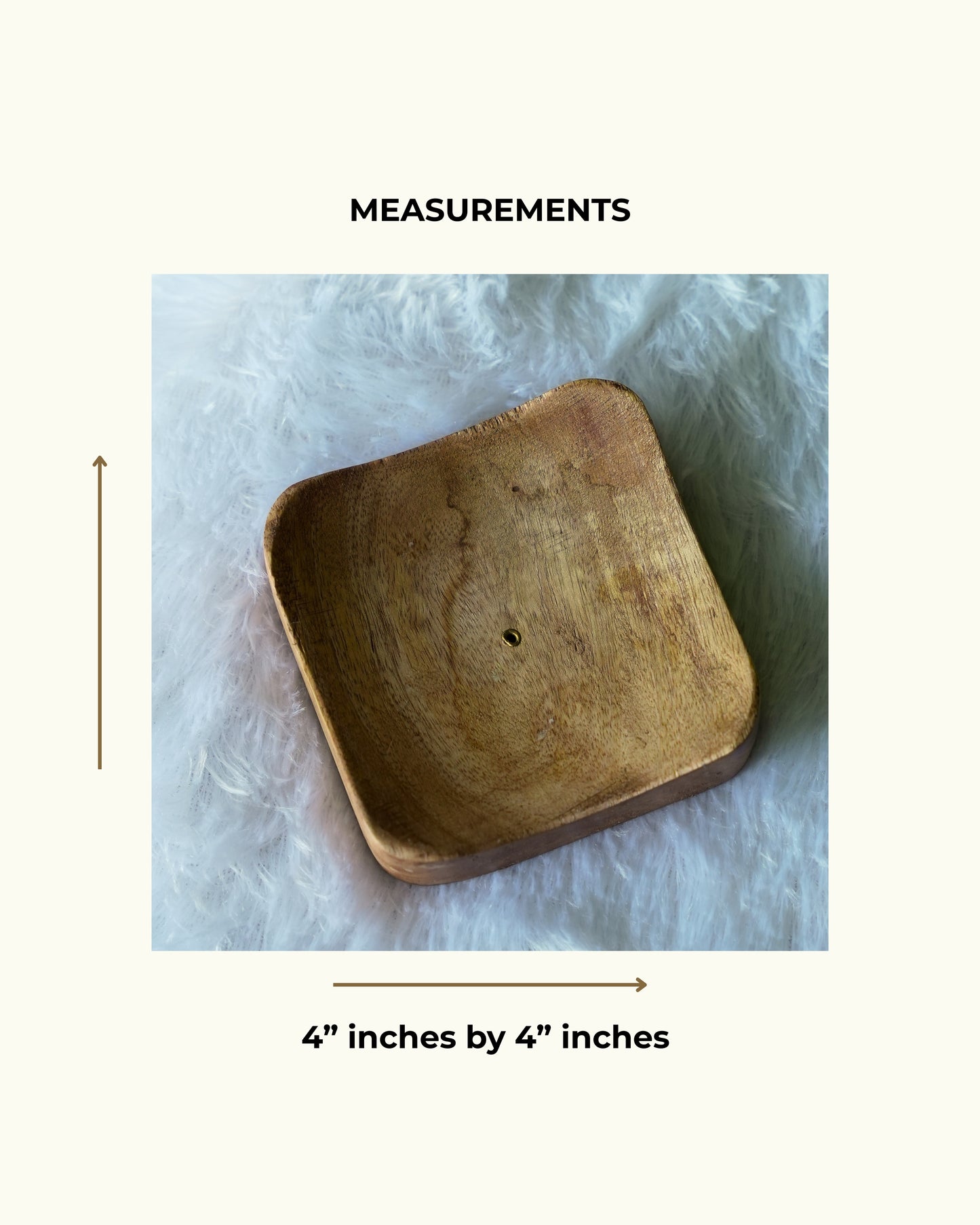 Aarav - Handcrafted Wooden Incense Stick Holder