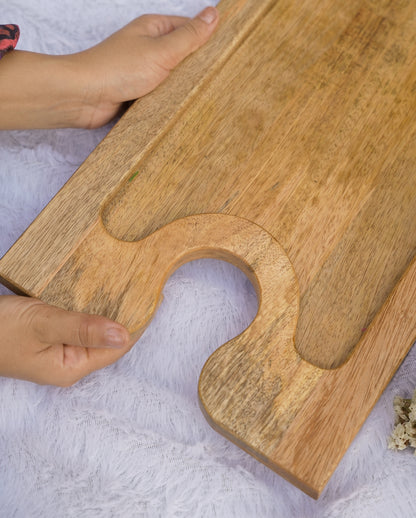 Takti - Elegant Handcrafted Wooden Platter for Everyday Moments